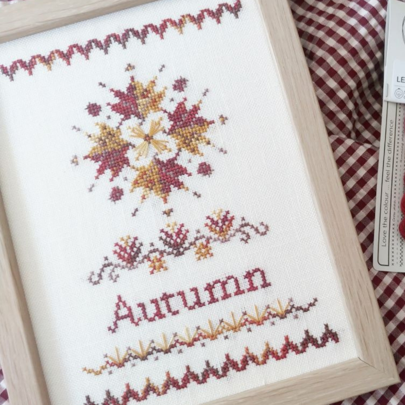 MOJO STITCHES AUTUMN CHART