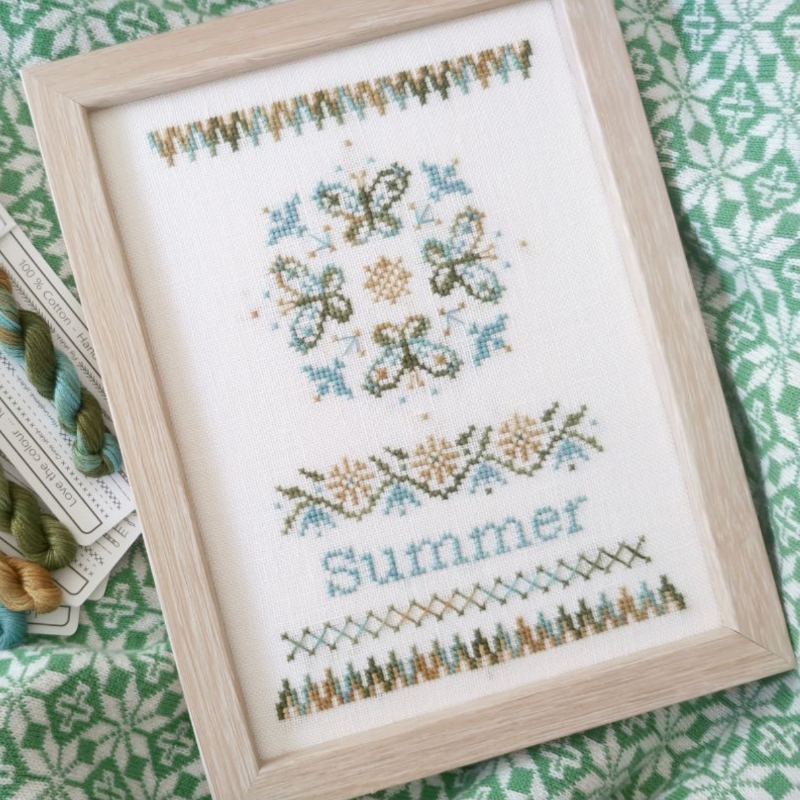 MOJO STITCHES SUMMER CHART