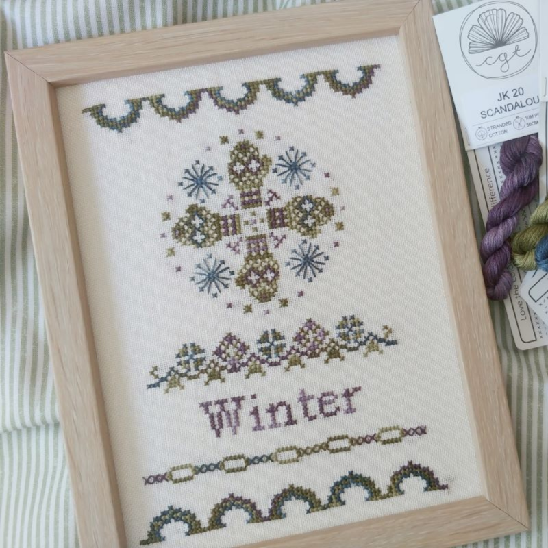 MOJO STITCHES WINTER CHART